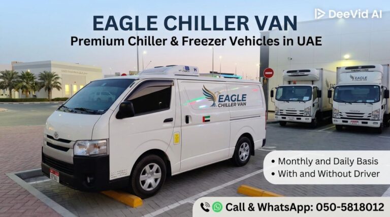 Delivery van for rent in dubai