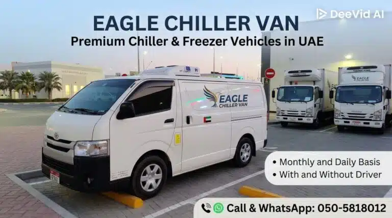Delivery van for rent in dubai