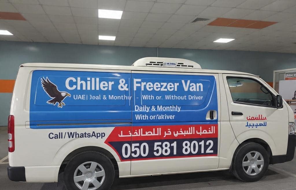 Freezer Van For Rent in Dubai