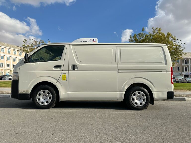 freezer van for rent, refrigerated transport Dubai, cold chain UAE, frozen food logistics